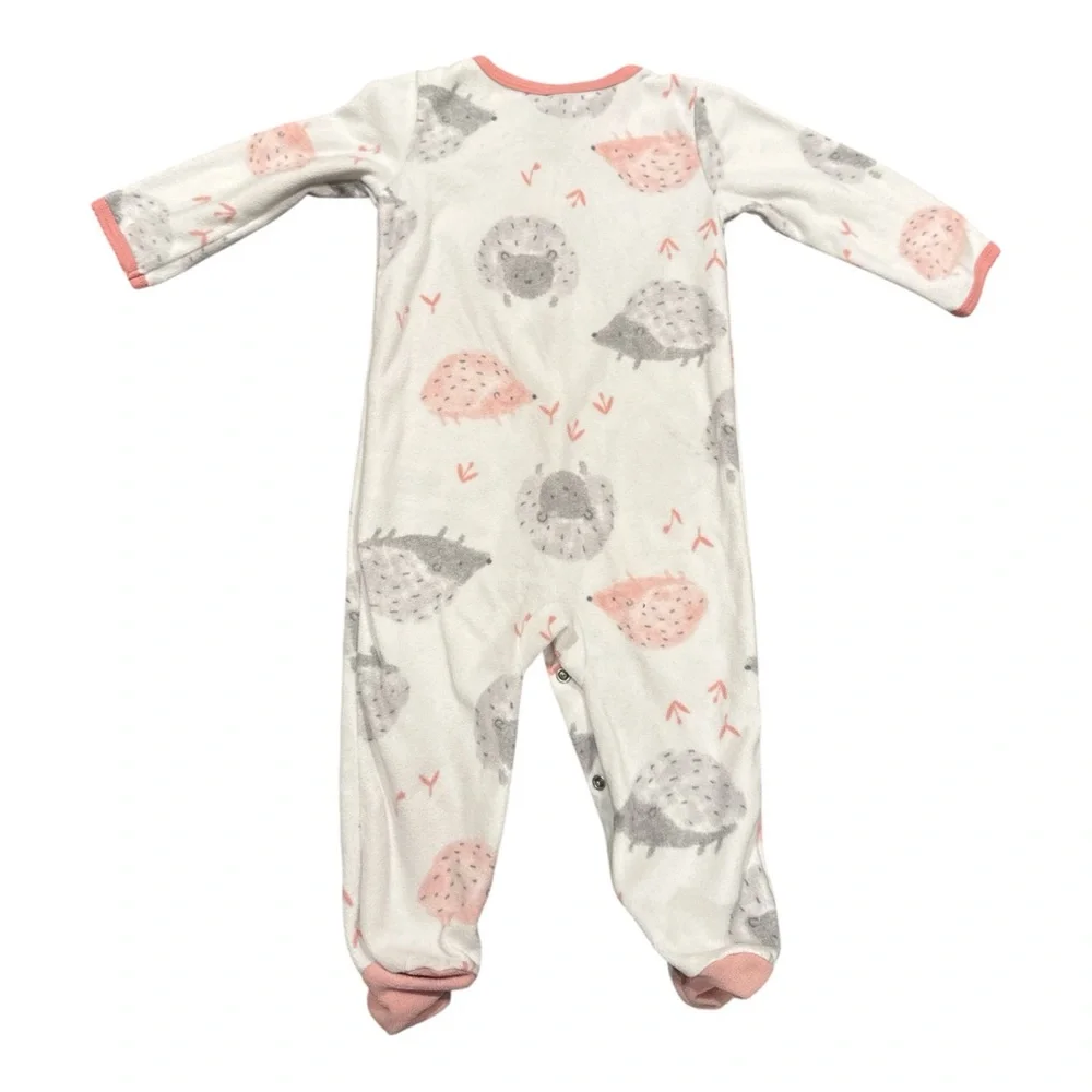 Carter's Baby Girl Footless‎ Fleece Pajamas, 2-Pack, 9 months.